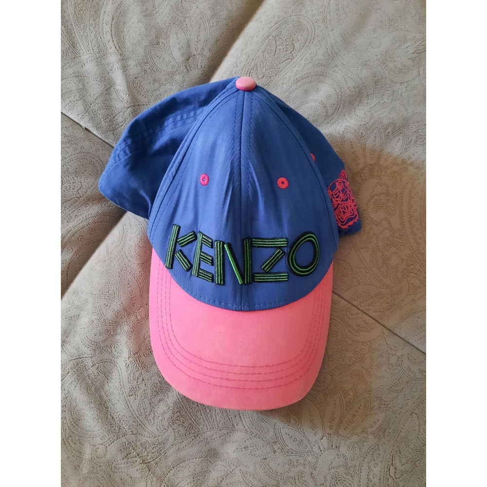 Baseball Cap Unisex Blue Color Block